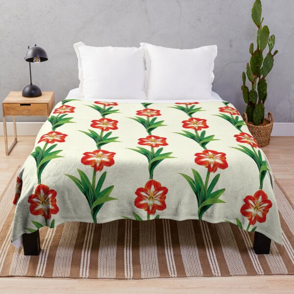 Item preview, Orange and White Amaryllis designed and sold by Susan Savad.