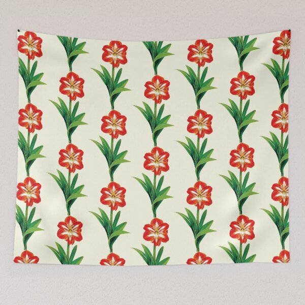 Item preview, Orange and White Amaryllis designed and sold by Susan Savad.