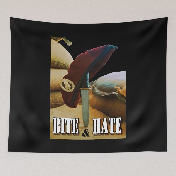 Item preview, Bite and Hate; Paratrooper; designed and sold by StickerApe.