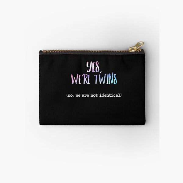 Item preview, Yes We're Twins No We Are Not Identical Cute Funny Matching Gift designed and sold by Dressed For  Duty.