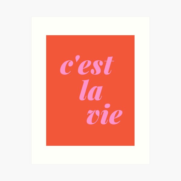 French Words Wall Art Redbubble