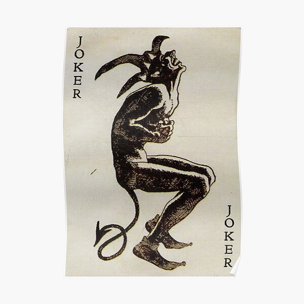 Joker evil Poster