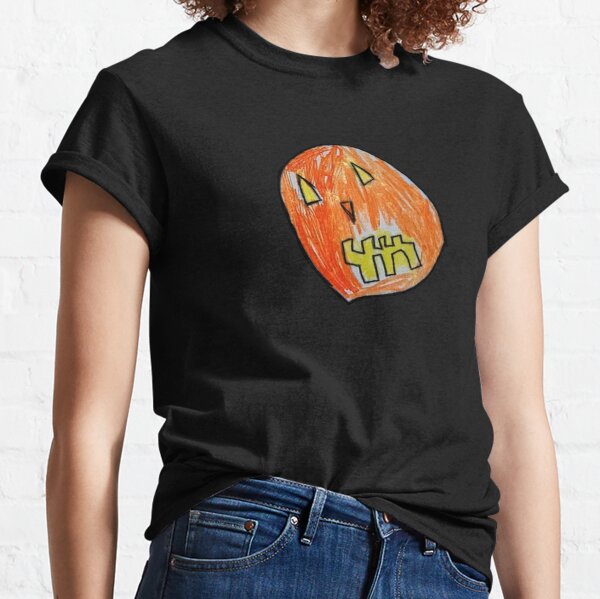Pumpkin Face #02 Classic T-Shirt
