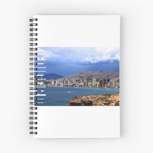 Item preview, Benidorm with cut-out wording designed and sold by qlobba.