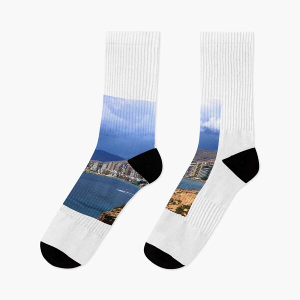 Item preview, Benidorm with cut-out wording designed and sold by qlobba.