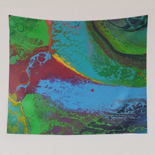 Item preview, Colour wheel - fluid art by Sharon Perry designed and sold by sharonperryart.