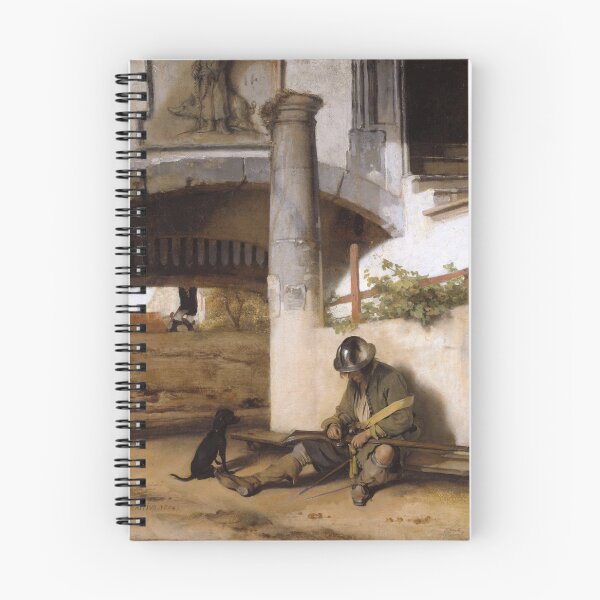 Item preview, Carel Fabritius - De Poort Bewaker - The Sentinel - The Sentry designed and sold by ArtExpression.