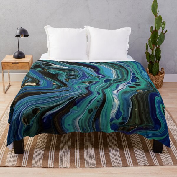 Item preview, My worlds above - an abstract fluid art by Sharon Perry designed and sold by sharonperryart.