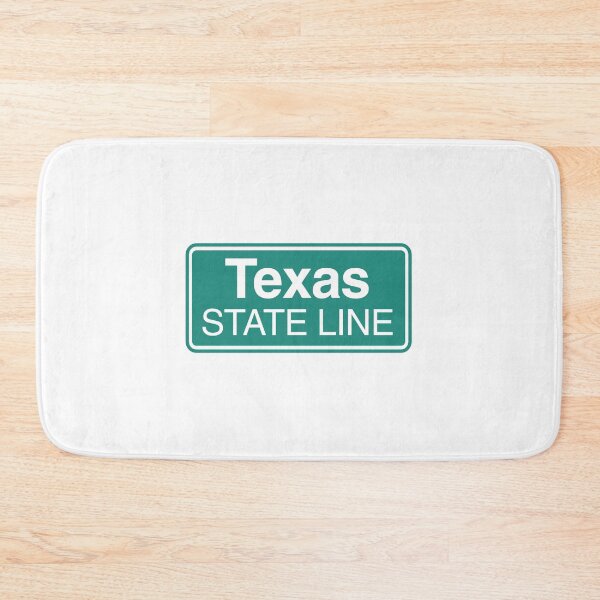 Item preview, Texas state line road sign designed and sold by qlobba.