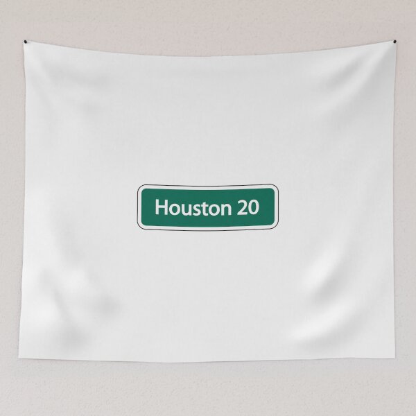 Item preview, Houston road sign designed and sold by qlobba.
