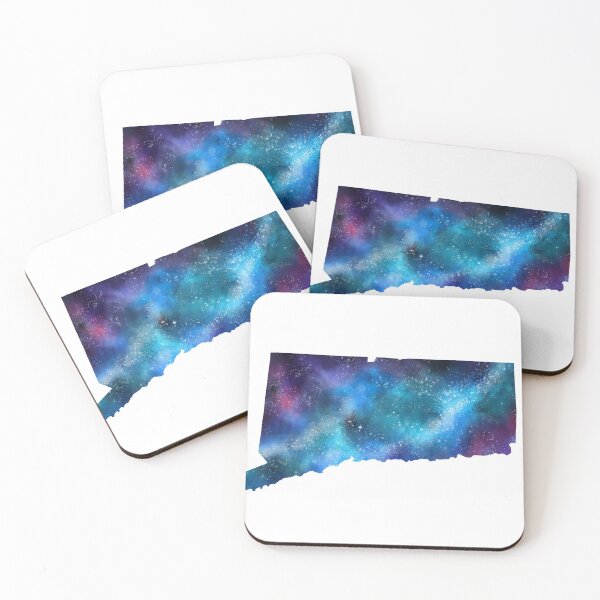 Item preview, Mapa de la galaxia del estado de Connecticut designed and sold by Alisha Watercolors.