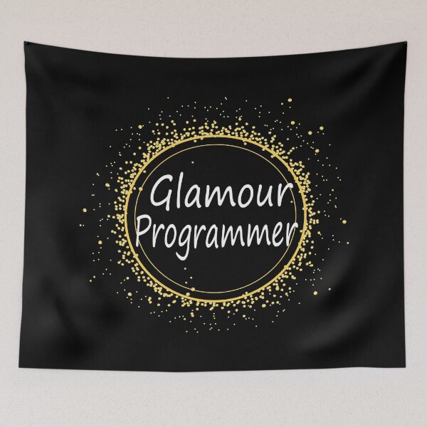 Item preview, glamor programmer designed and sold by TShirtsByMs.