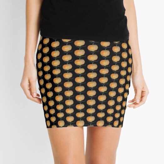 Pumpkin #04 Mini Skirt