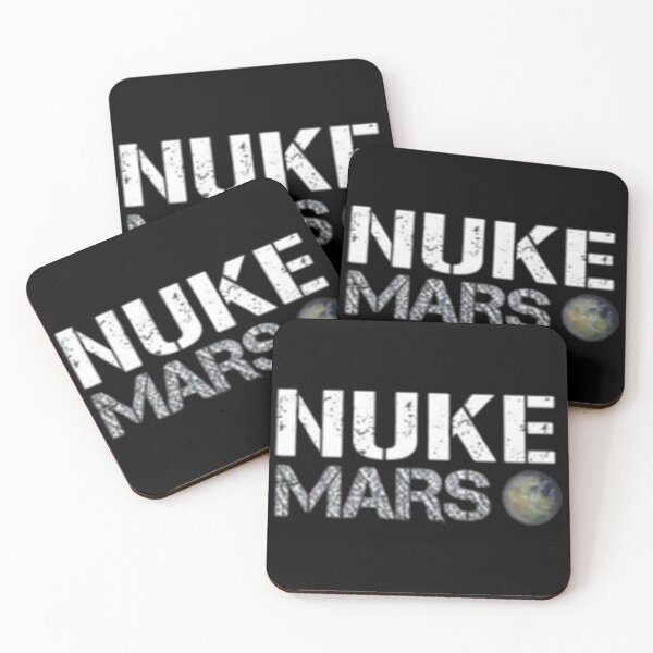 Item preview, Nuke Mars - Elon Musk SpaceX Project Gift ideas For Lovers and Fans designed and sold by ASClothDesign.