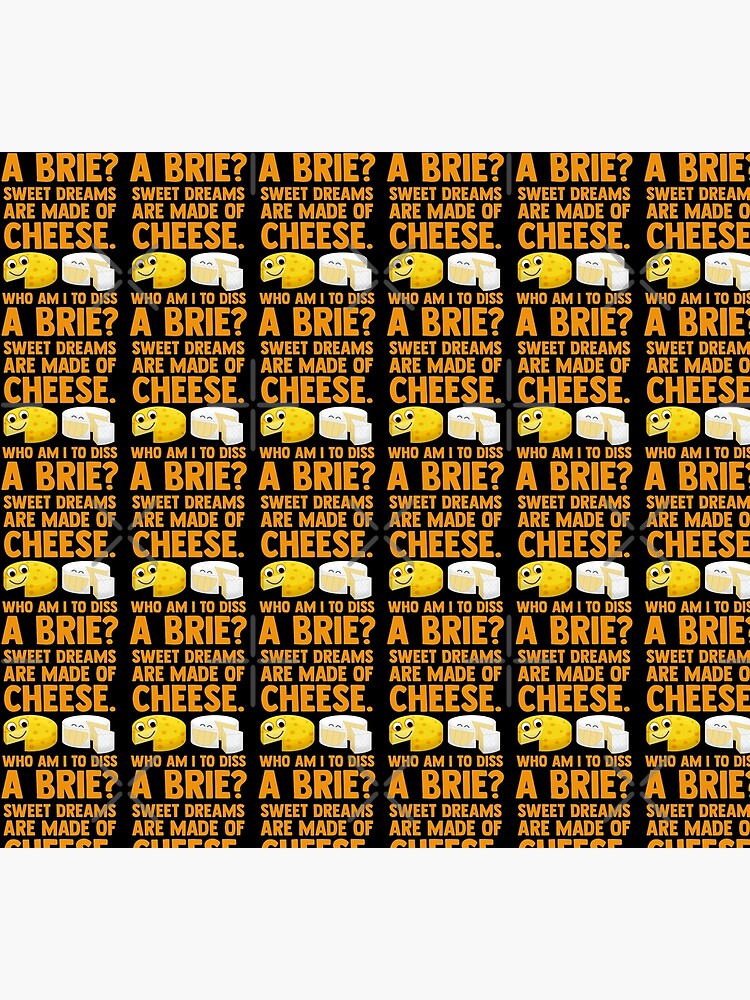 Disover Sweet Dreams are made of cheese! Who am I to diss a Brie? Cute Valentine's Day gift idea for Lovers Socks