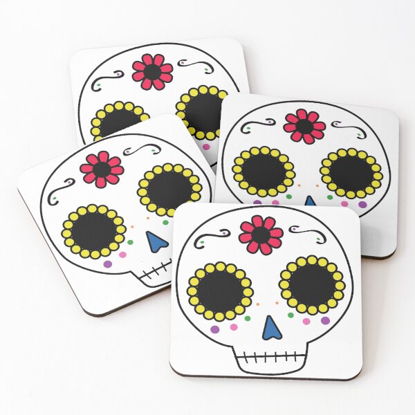 Item preview,  Dia De Los Muertos- Colorful Sugar Skull designed and sold by VenomCreations.