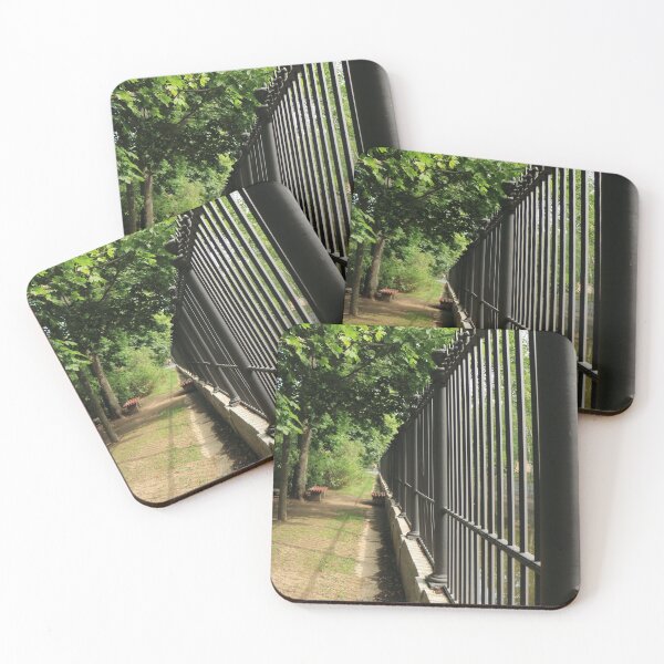 Item preview, high steel fence out into the distance designed and sold by mrivserg.