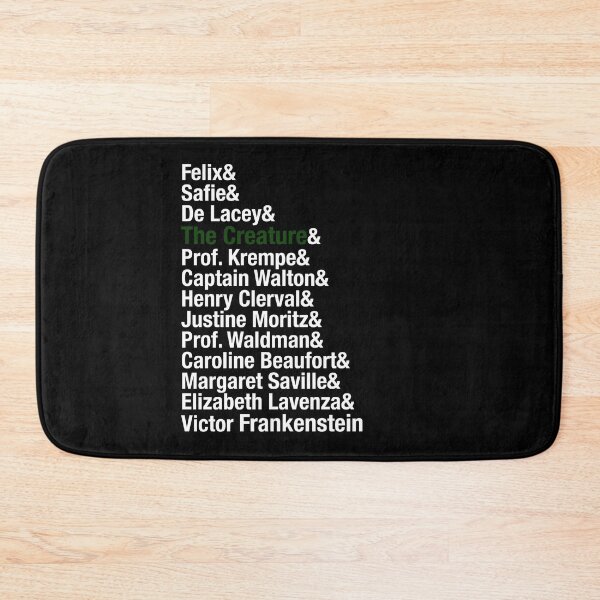 Item preview, Frankenstein Characters Helvetica List designed and sold by azule1.