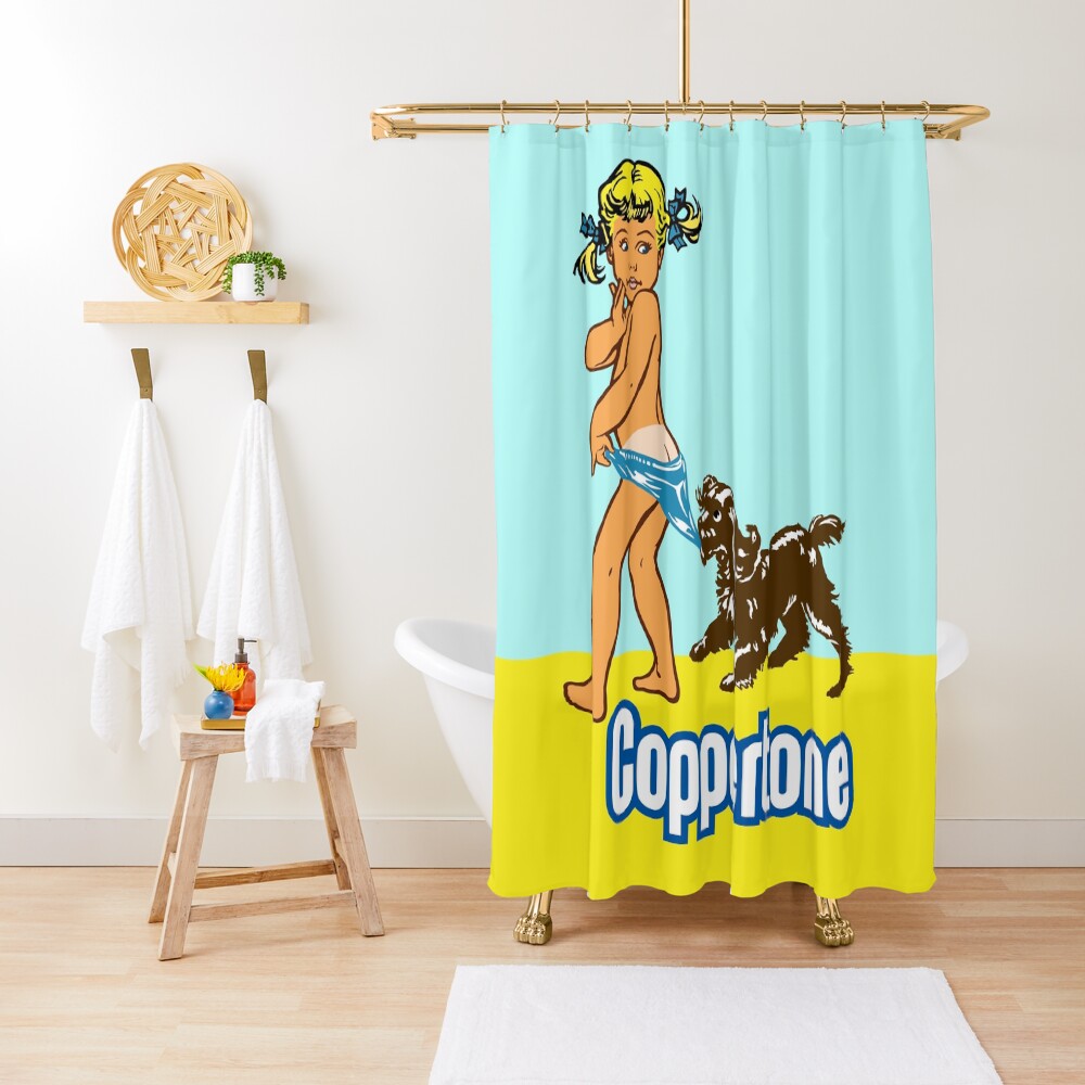 COPPERTONE Shower Curtain