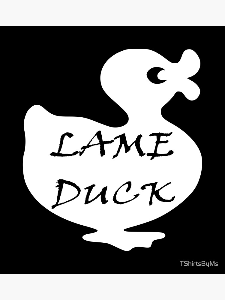 another word for lame duck