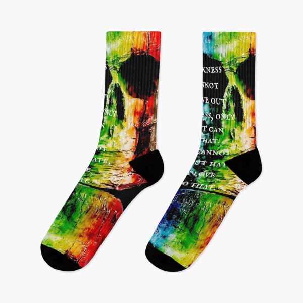 Item preview, Rainbow Skulls – MLK Jr. Quote – Embracing Love, Unity, and Inclusivity designed and sold by aadventures.