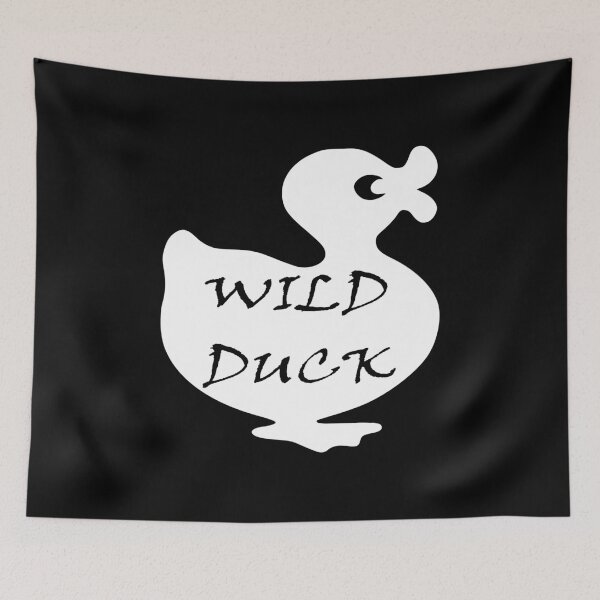 Item preview, wild duck - lateral thinker - crazy designed and sold by TShirtsByMs.