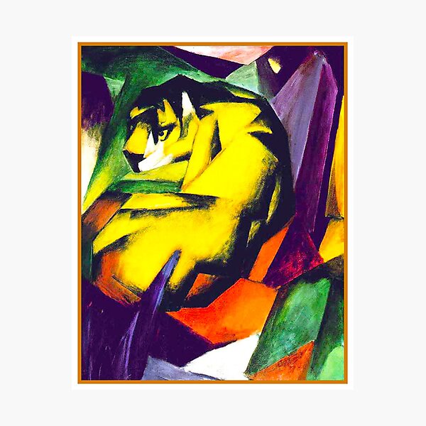 Item preview, HD. Tiger, by Franz Marc designed and sold by LORD  H.D..