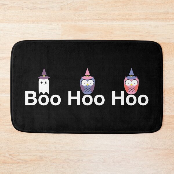 Item preview, Boo Hoo Hoo - White Lettering designed and sold by CoralFoxDesigns.