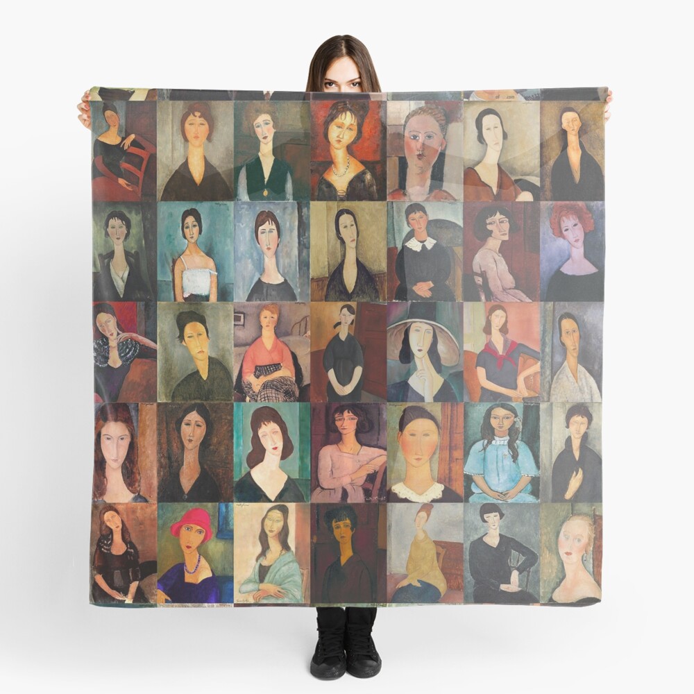 Amadeo Modigliani Scarf