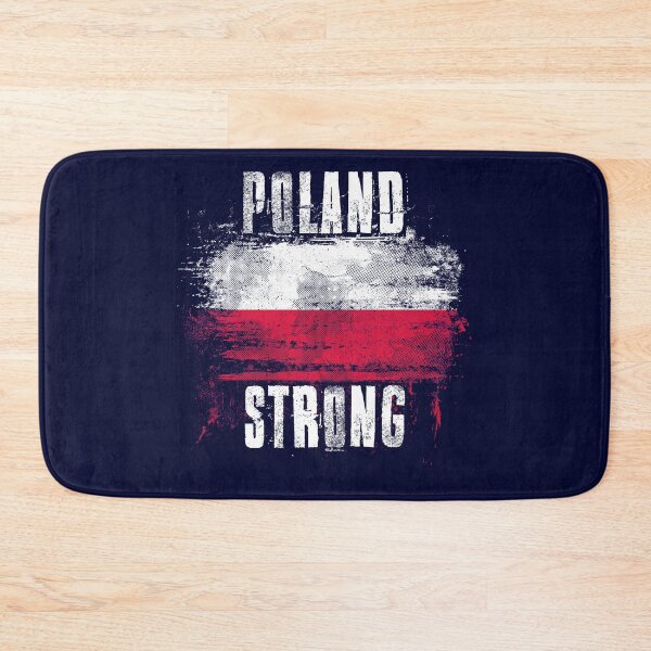 Item preview, Poland Strong Distressed Graffiti Flag designed and sold by ockshirts.