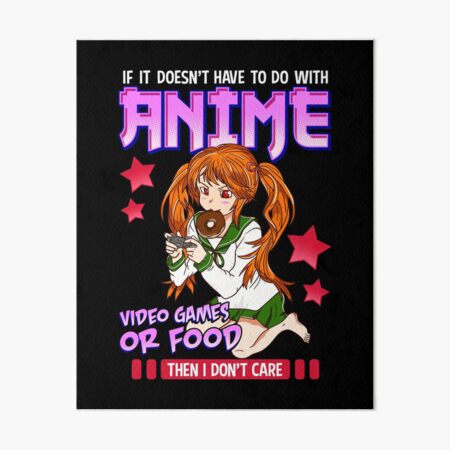 Impression Rigide Cute Anime Gamer Girl Funny Kawaii Japanese Manga Par Perfectpresents Redbubble
