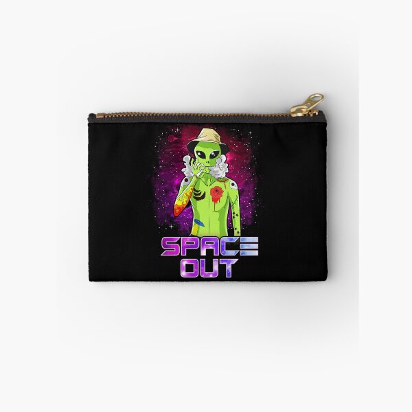 Item preview, Space Out Hipster Alien Smoking & Spacing Out UFO designed and sold by perfectpresents.