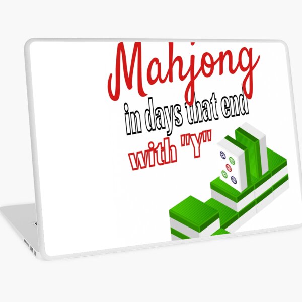 247 Mahjong Games Laptop Skins for Sale