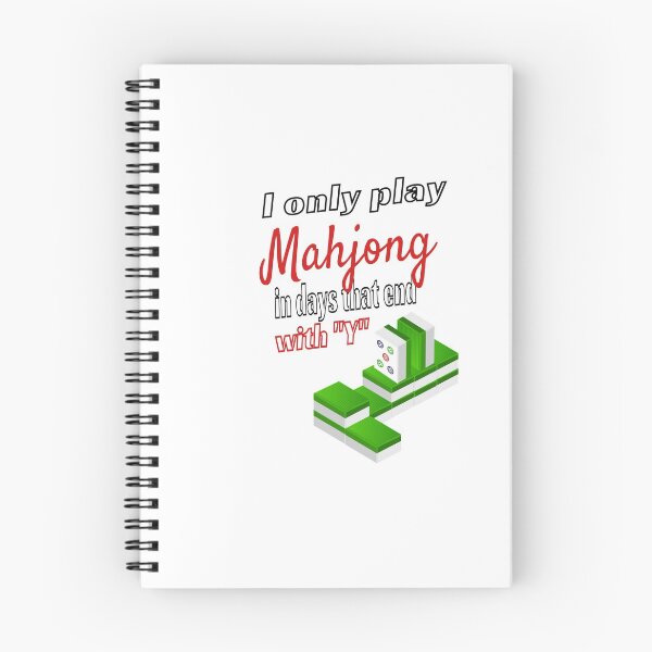 Item preview, I only Play Mahjong in Days that End with Y Tiles Games Set Table designed and sold by tengamerx.