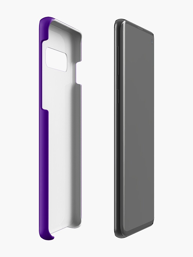 Alternate view of Jawbreaker Eddy (Blue and Orange Outline) Case & Skin for Samsung Galaxy