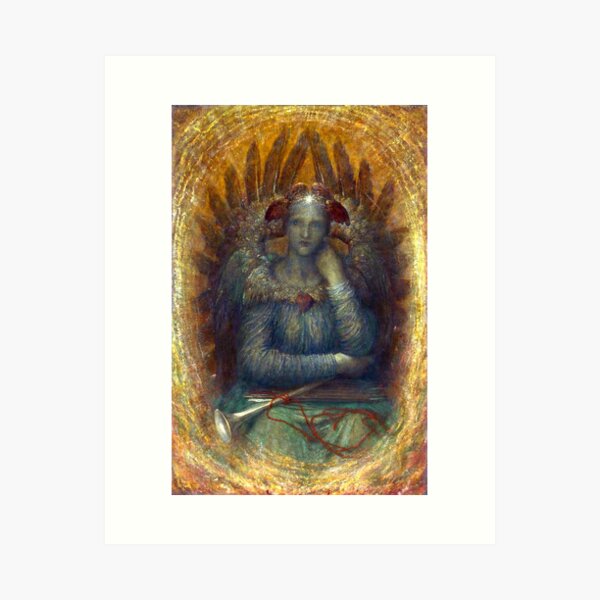 Item preview, Dweller in the Innermost - George Frederic Watts designed and sold by forgottenbeauty.
