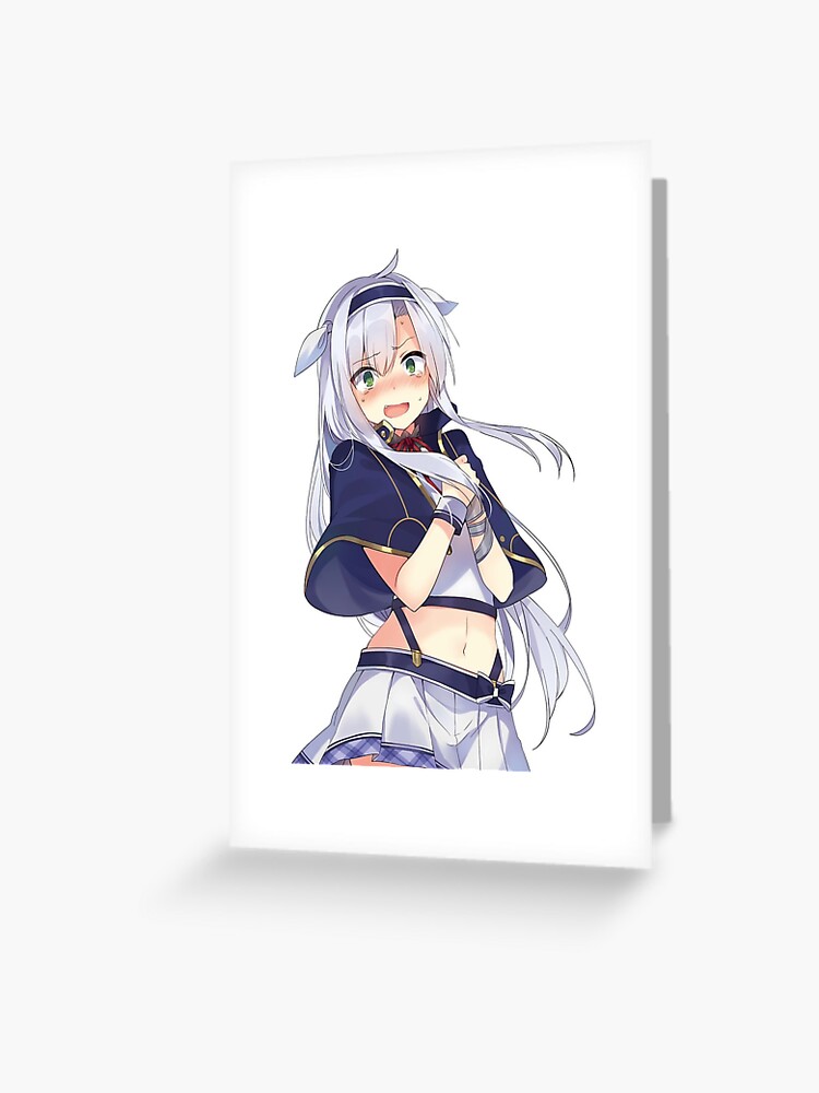 Rokudenashi Majutsu Koushi to Akashic Records Sistine Fibel Greeting Card  for Sale by assasinzex