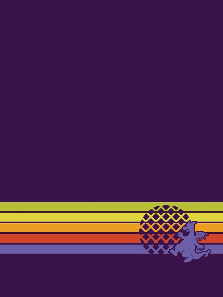 Retro Dragon Stripes by jinigo1