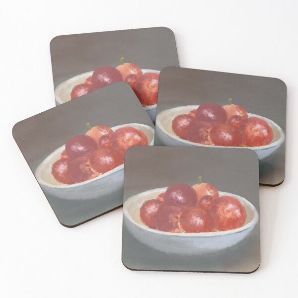 Item preview, Red plums in the bowl designed and sold by OlaG.
