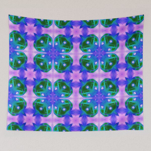 Item preview, Mosaic dolls, Halloween Collection 2019, purple and green abstract pattern, by Bennydoscope designed and sold by Bennydoscope.