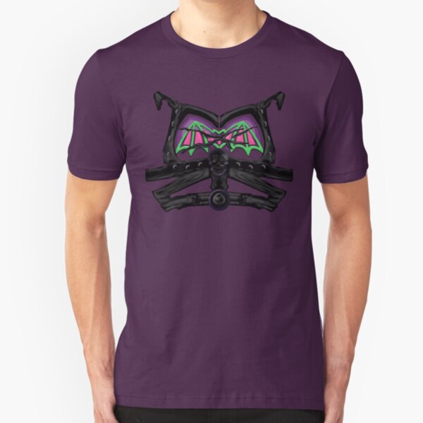 Skeletor Battle Damage Slim Fit T-Shirt