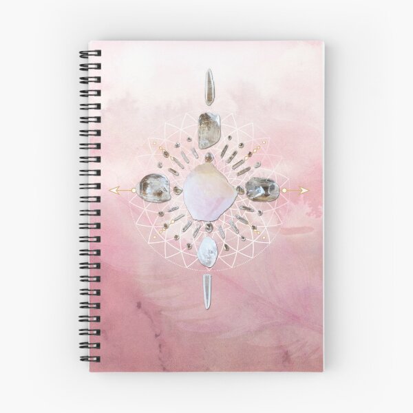 Item preview, Rose Quartz Crystal Grid - Love designed and sold by SpiritStone.