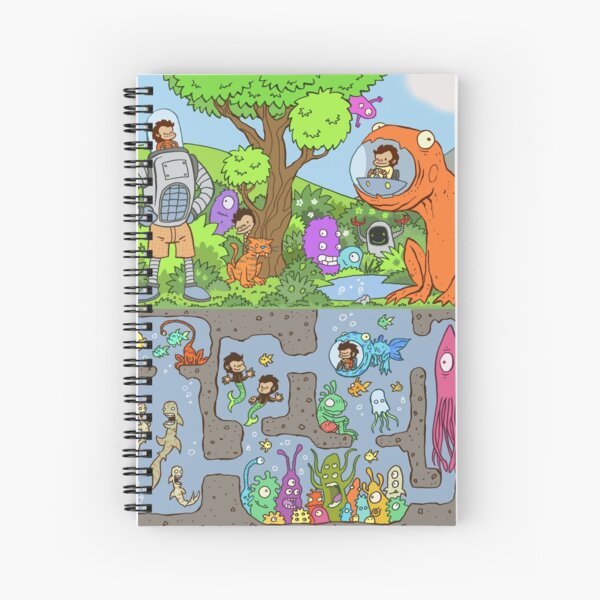 What Lies Beneath Spiral Notebook