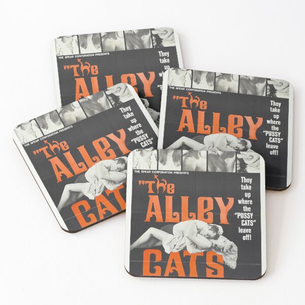 Item preview, The Alley Cats - 1966 - Vintage Movie Poster designed and sold by oldvintique.