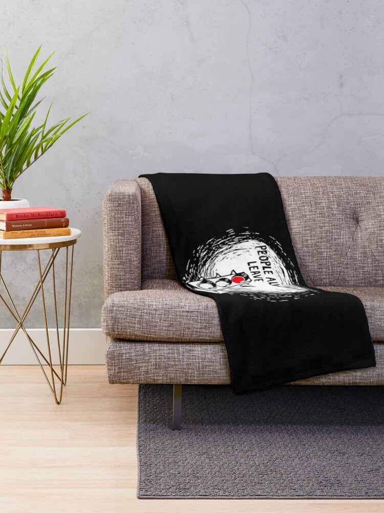 Alternate view of One Tree Hill People Always Leave Throw Blanket