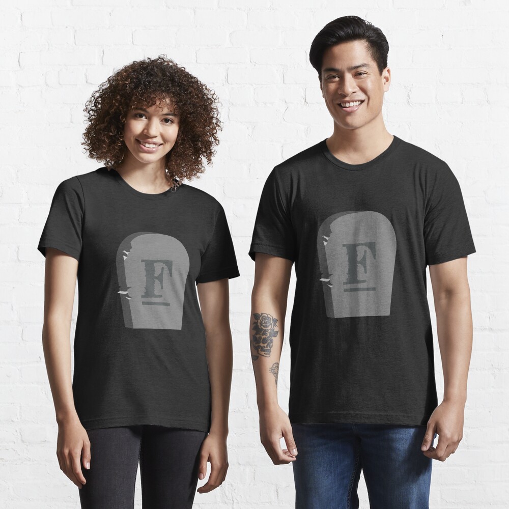 Press F to Pay Respect Art T-Shirt - Banantees