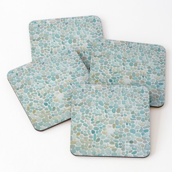 Item preview, Aqua Blue Coastal Nautical Summer Pattern  designed and sold by newburyboutique.
