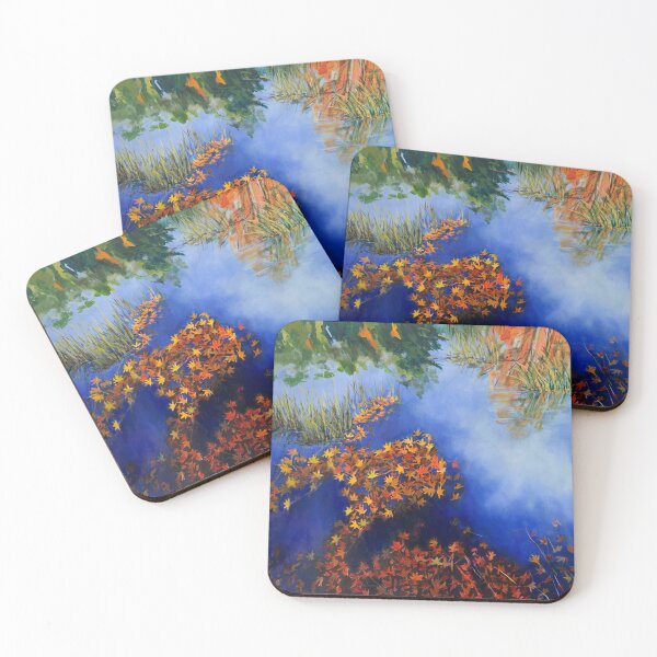 Item preview, The wind scatters the golden leaves designed and sold by Carol Lee Beckx.