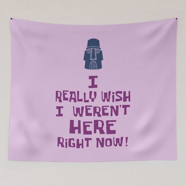 Item preview, I Really Wish I Weren't Here Right Now! designed and sold by Kudere-Shen-Woo.