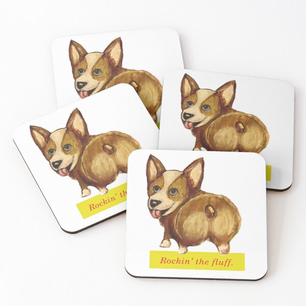 Item preview, CORGI -- ROCKIN' THE FLUFF  designed and sold by Deborah Smith.